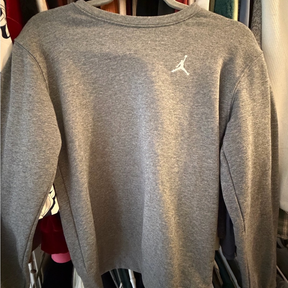 Jordan Boys  Crewneck Sweater in Gray